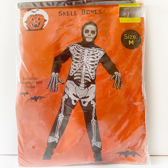 Rubies Skeleton Bones Bous Halloween Costume M - Picture 4 of 4